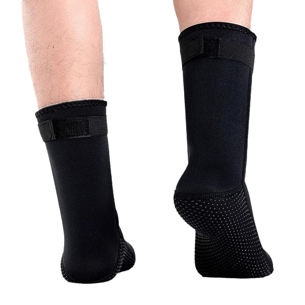 1 Pair Wetsuit Socks Neoprene Thermal Diving Socks Water Booties Black EU38-39