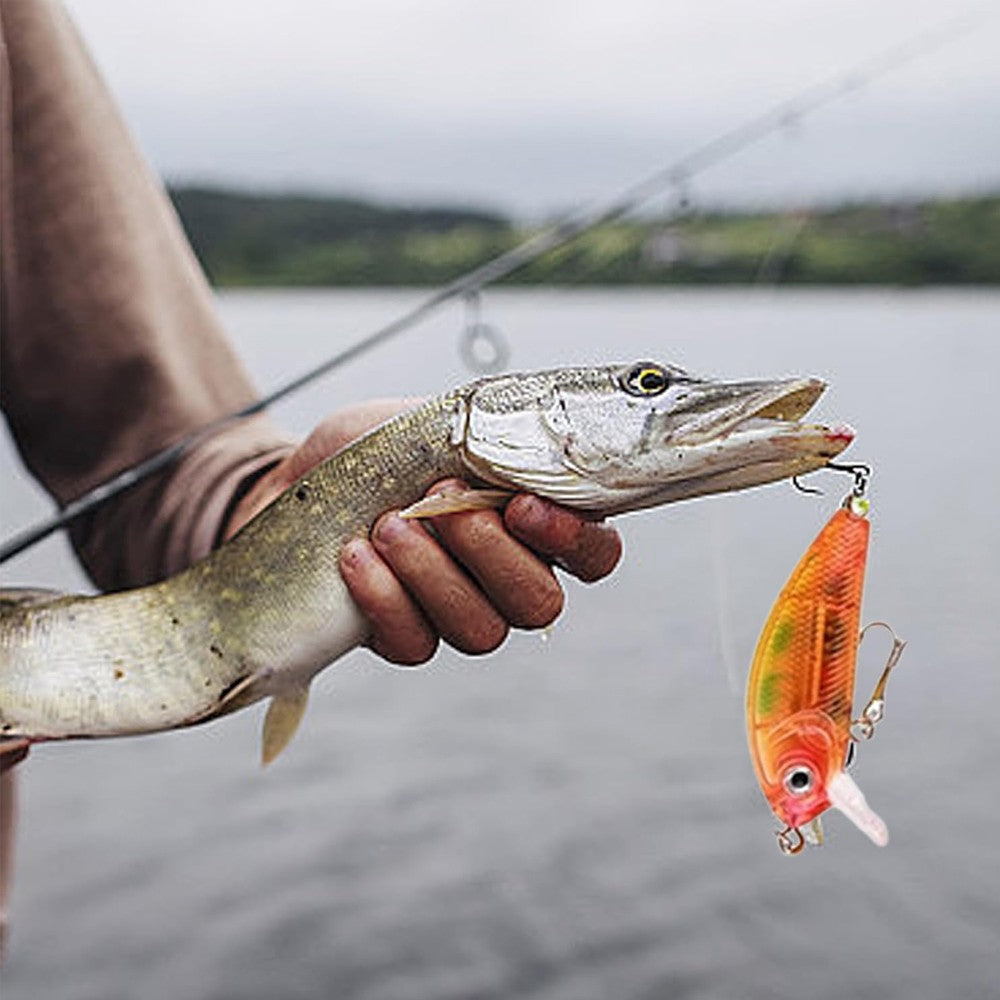 24 Days Countdown Christmas Fishing Lures Advent Calendar