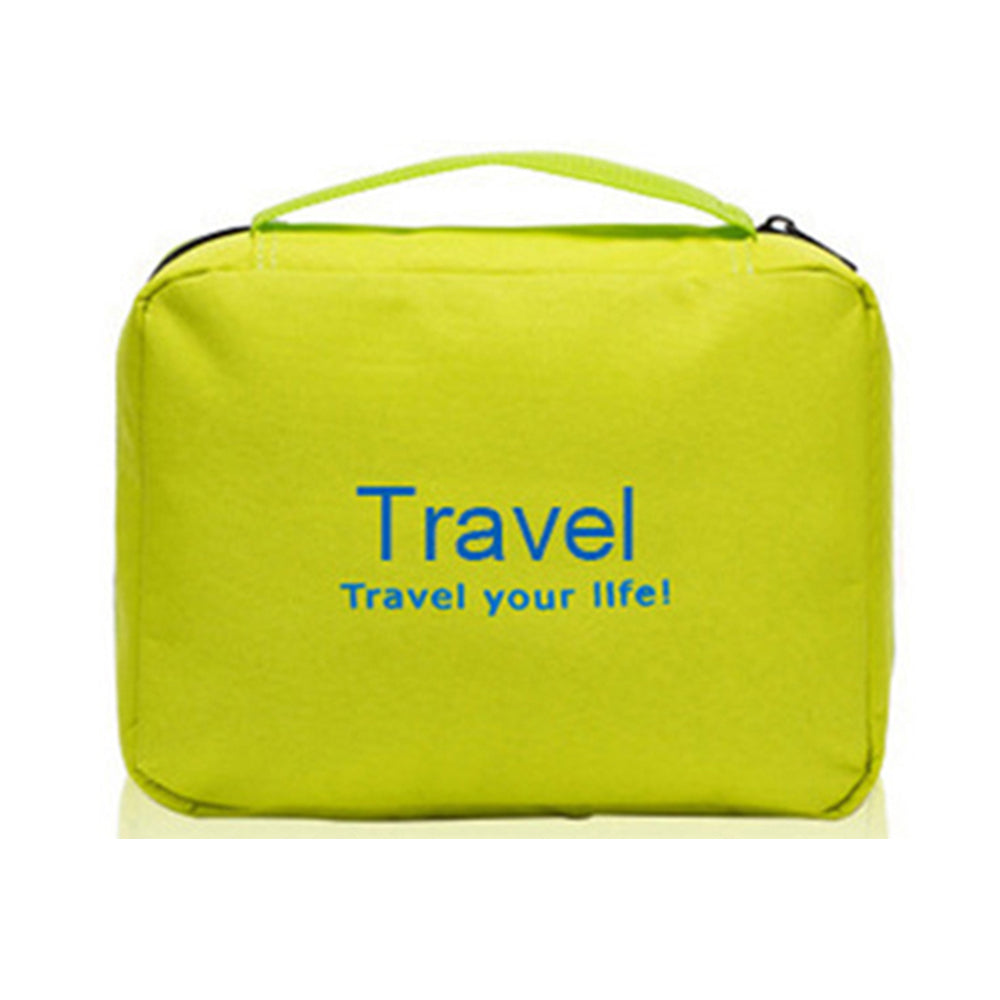 Hanging Travel Toiletry Bag Green