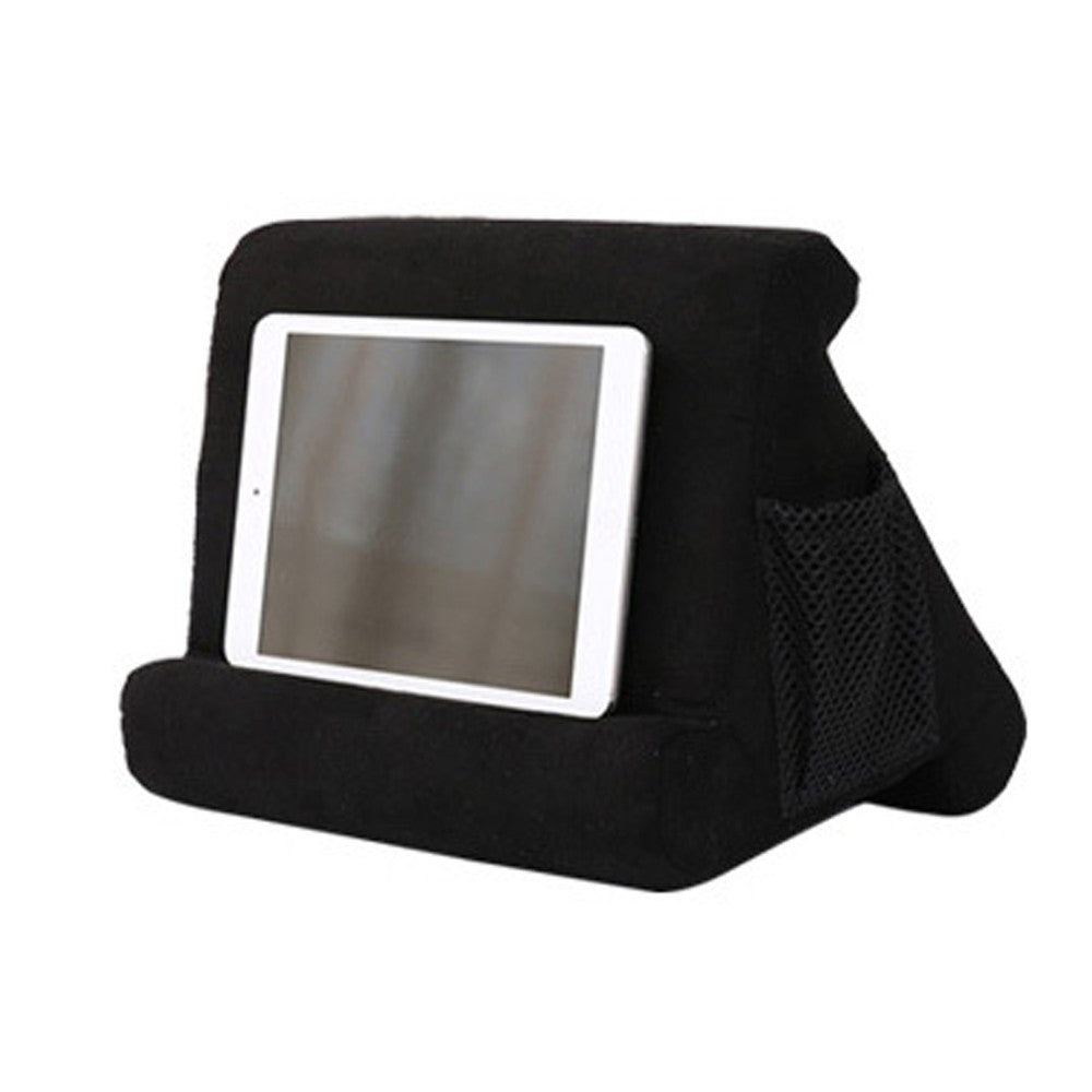 Multi Angle Soft Pillow Mobile Phone Holder IPad Tablet Stand with Mesh Bag and Handle Style 1