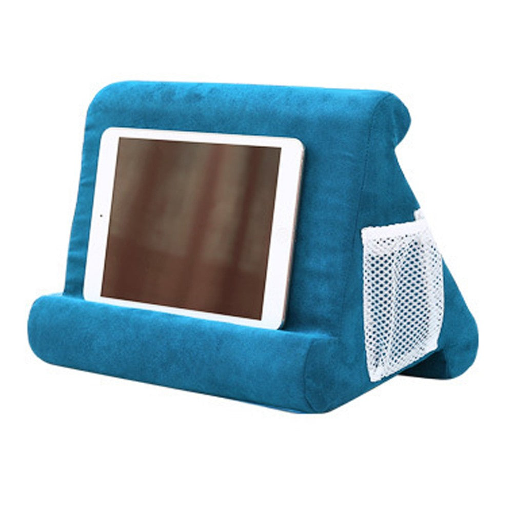 Multi Angle Soft Pillow Mobile Phone Holder IPad Tablet Stand with Mesh Bag and Handle Style 1