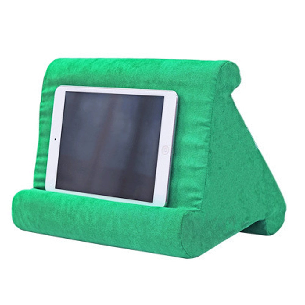 Multi Angle Soft Pillow Mobile Phone Holder IPad Tablet Stand with Mesh Bag and Handle Style 1