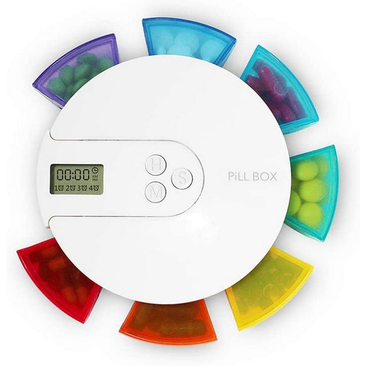 Digital Smart Pill Box with Timing Reminder