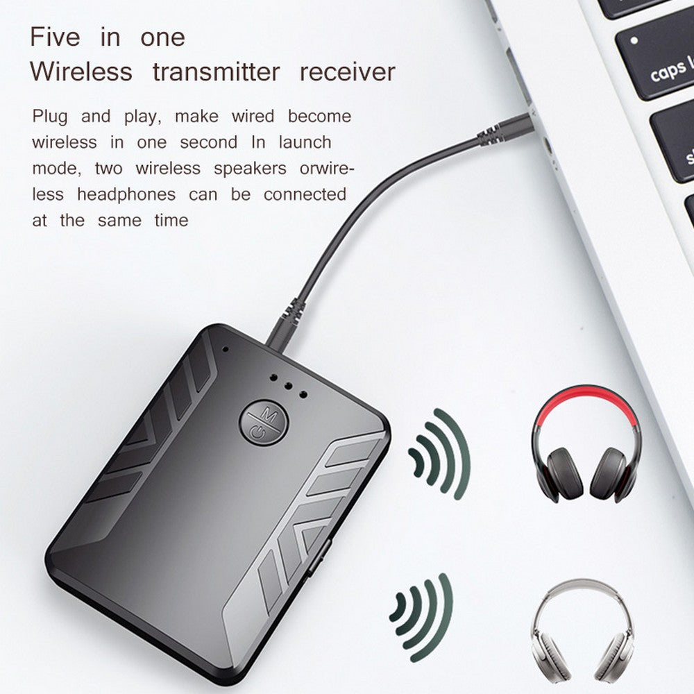 T19 Bluetooth 5.0 Wireless TV Bluetooth Headphones Stero Audio Transmitter