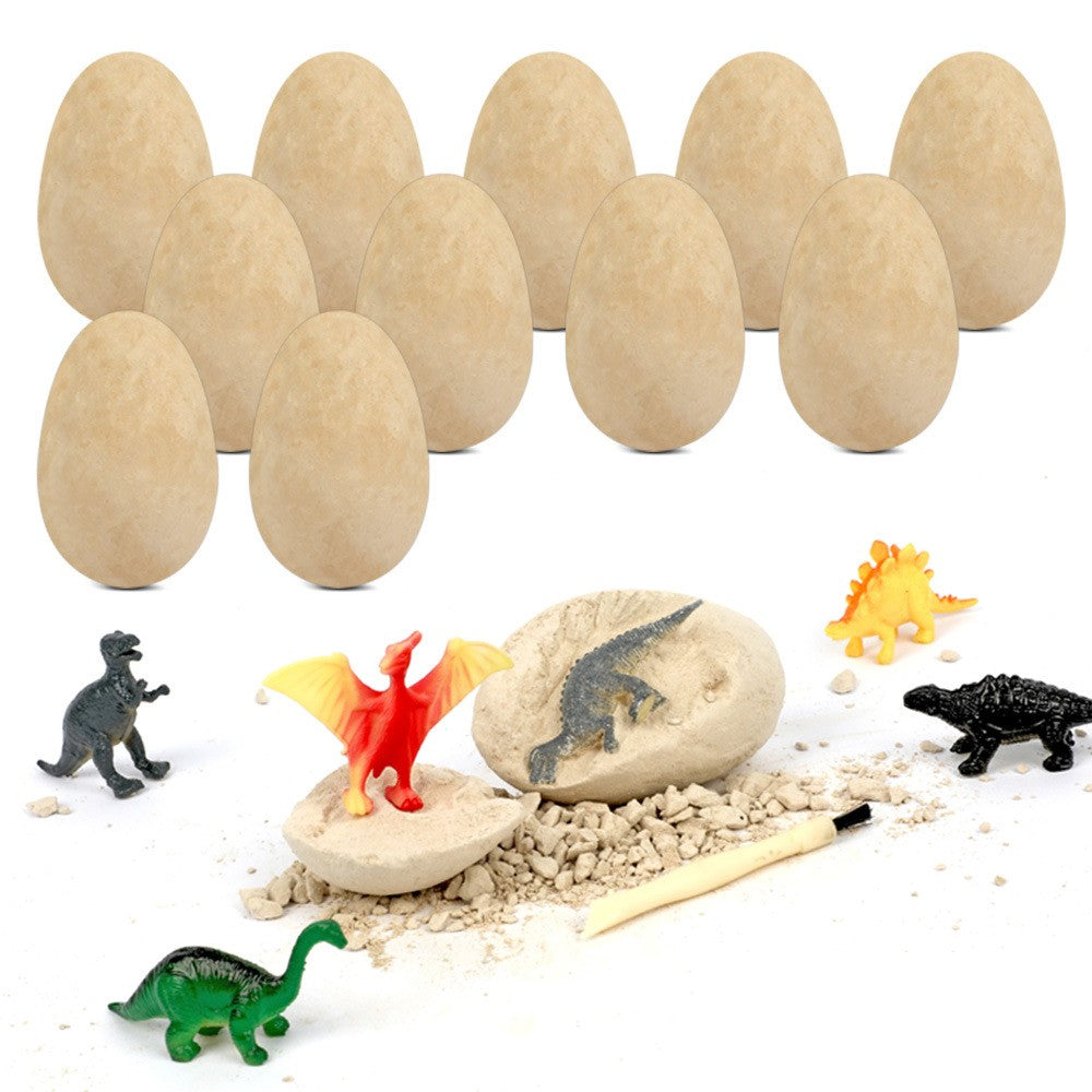 12 Dinosaur Egg Dig Kit Animal Model Toys Educational Christmas Gift