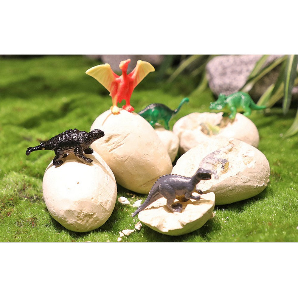 12 Dinosaur Egg Dig Kit Animal Model Toys Educational Christmas Gift