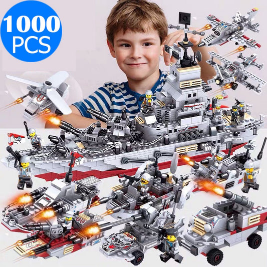 1000PCS 25 Styles Kids Building Bricks Blocks Toys Set Compatible with LEGO