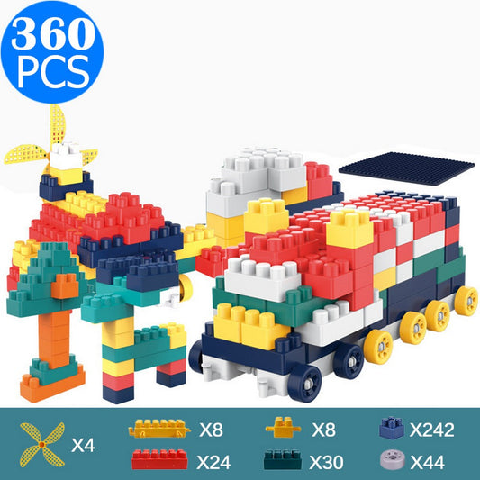 360PCS Kids Building Bricks Blocks Toys Set