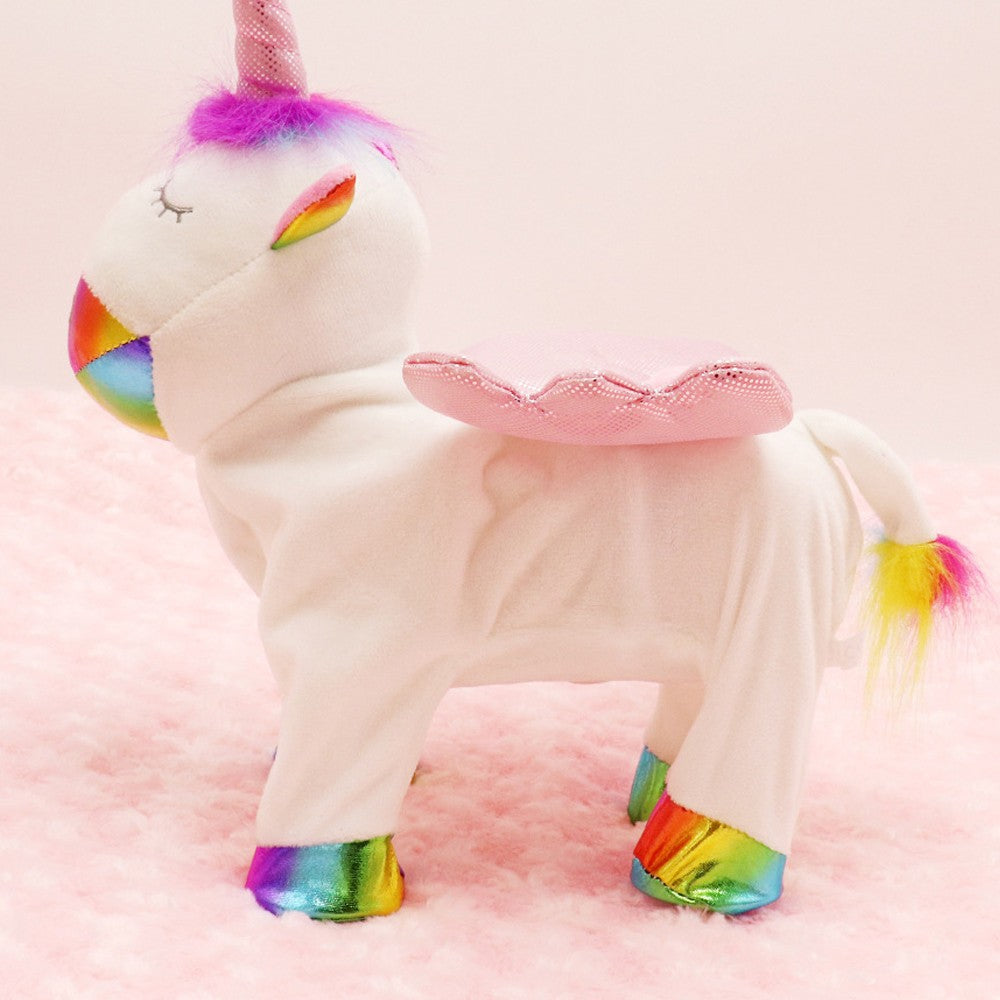 Smiling Walking Hip Shaking Unicorn Toy for Kids