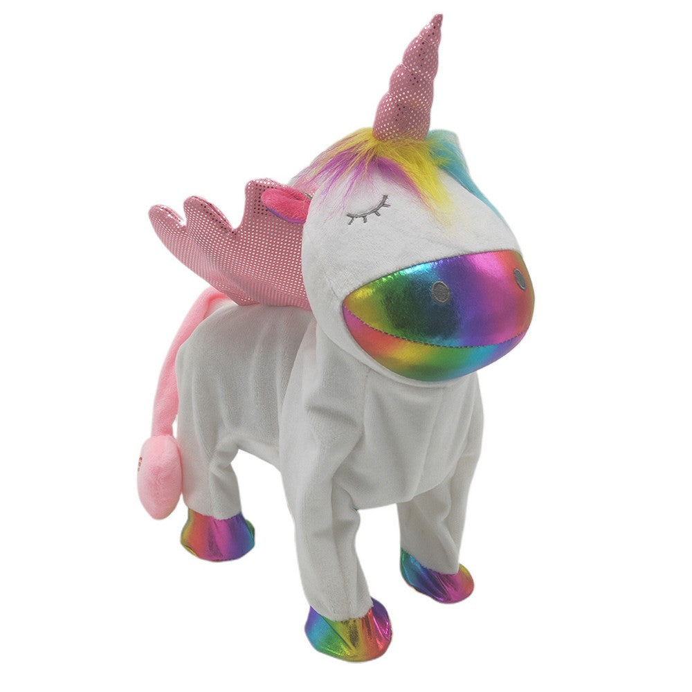 Smiling Walking Hip Shaking Unicorn Toy for Kids