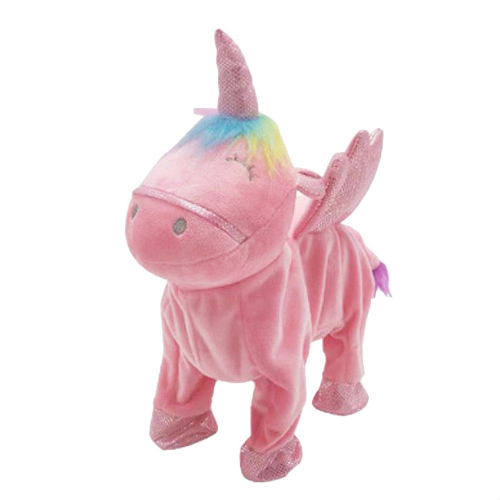 Smiling Walking Hip Shaking Unicorn Toy for Kids