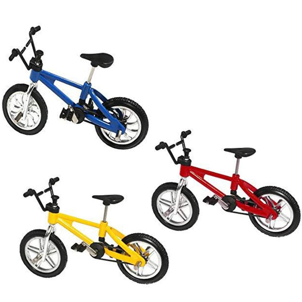 18PCS Mini Roller Finger Bike Scooter Kids Toys Set