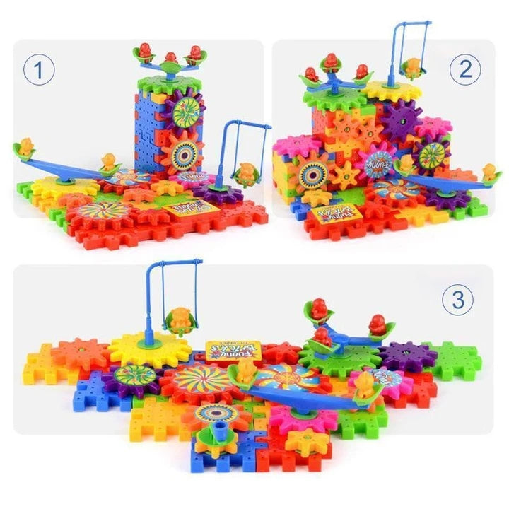 3 X 82 Pieces 3D Building Blocks Set Kids Toys