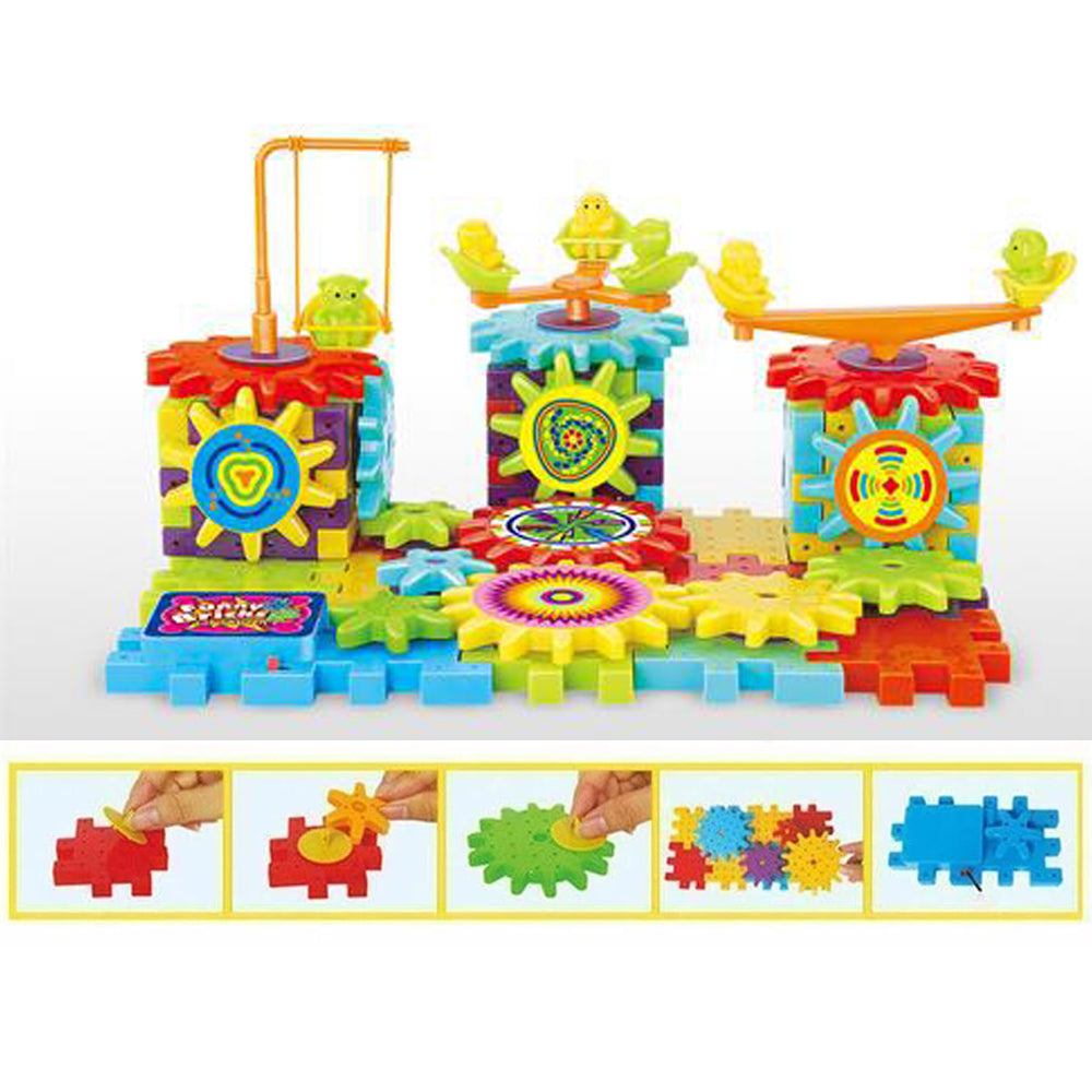 3 X 82 Pieces 3D Building Blocks Set Kids Toys