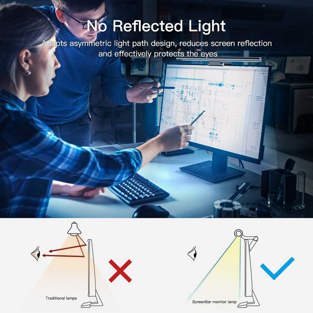 Computer Monitor Light Bar 68LED Laptop Monitor Screen Light Reading Lamp