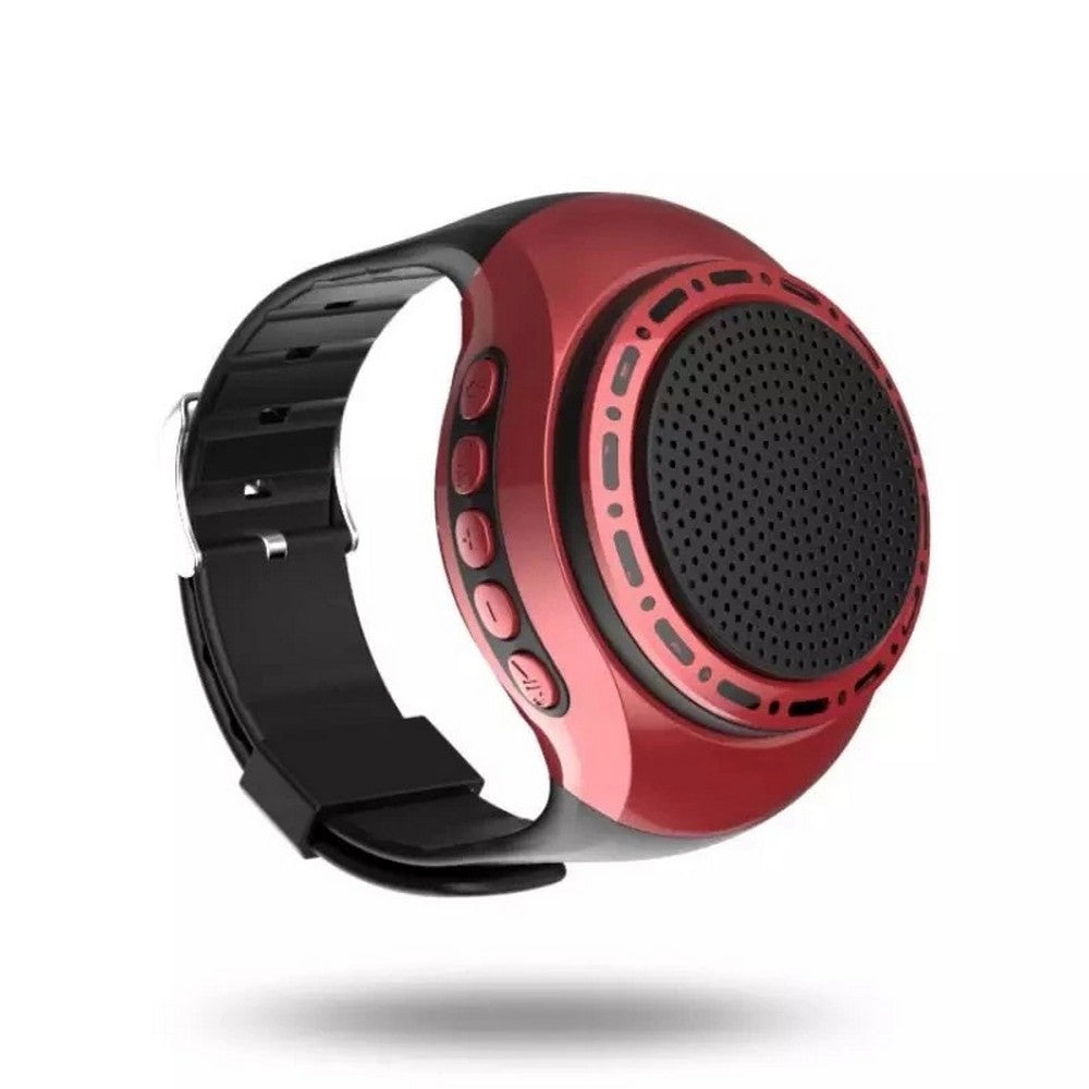 2 X U6 Multi Function Portable Wireless Wrist Bluetooth Speaker Watch with Colourful Lights