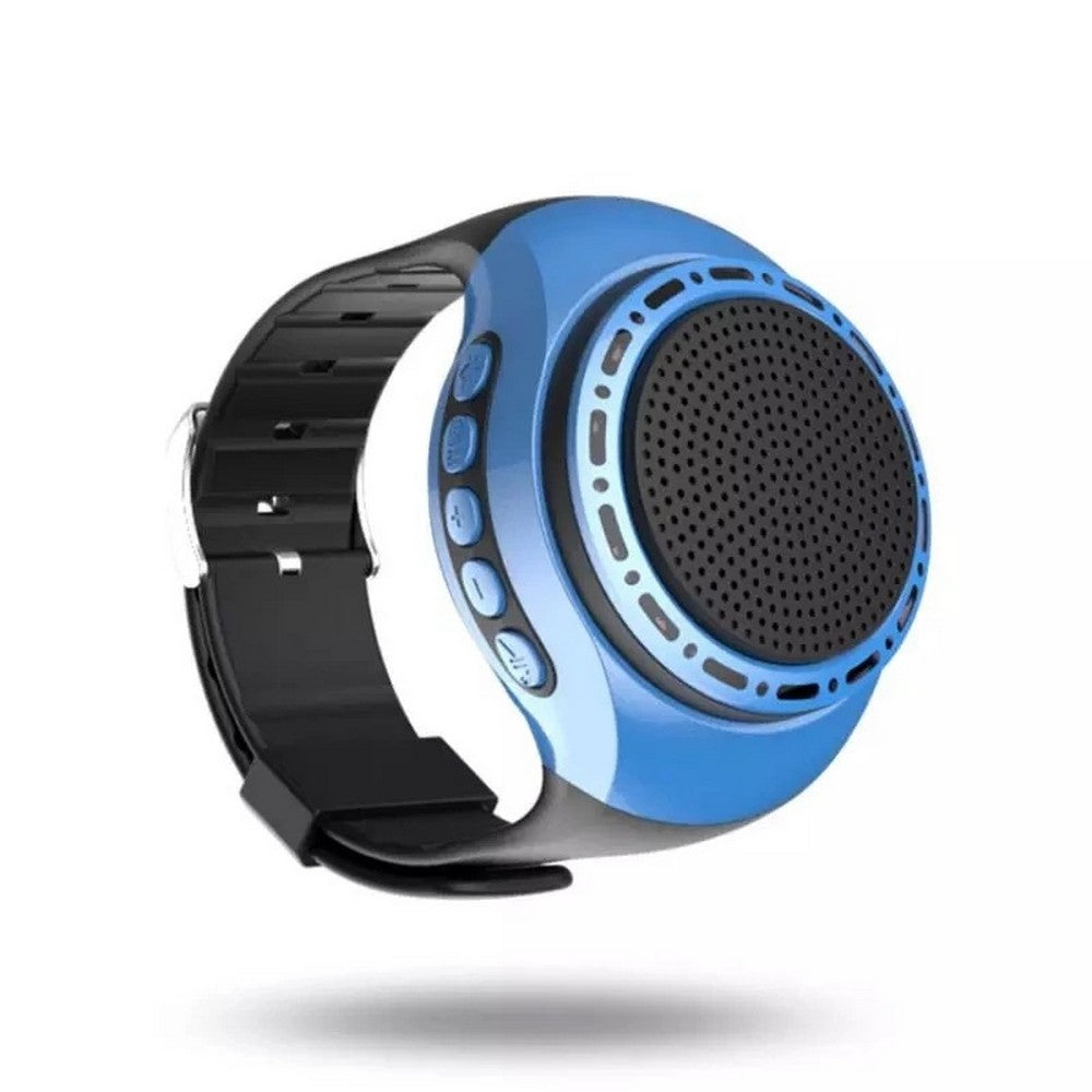 2 X U6 Multi Function Portable Wireless Wrist Bluetooth Speaker Watch with Colourful Lights