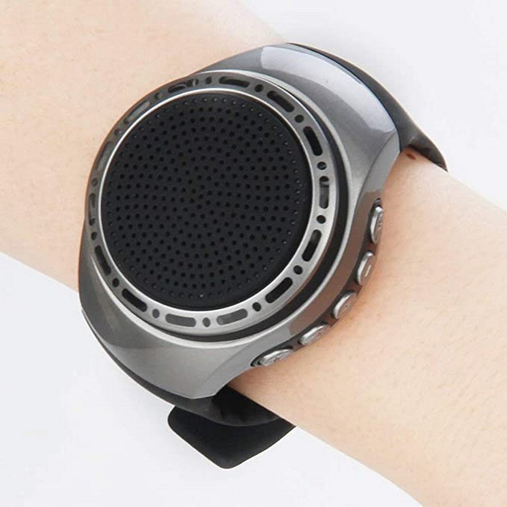 2 X U6 Multi Function Portable Wireless Wrist Bluetooth Speaker Watch with Colourful Lights