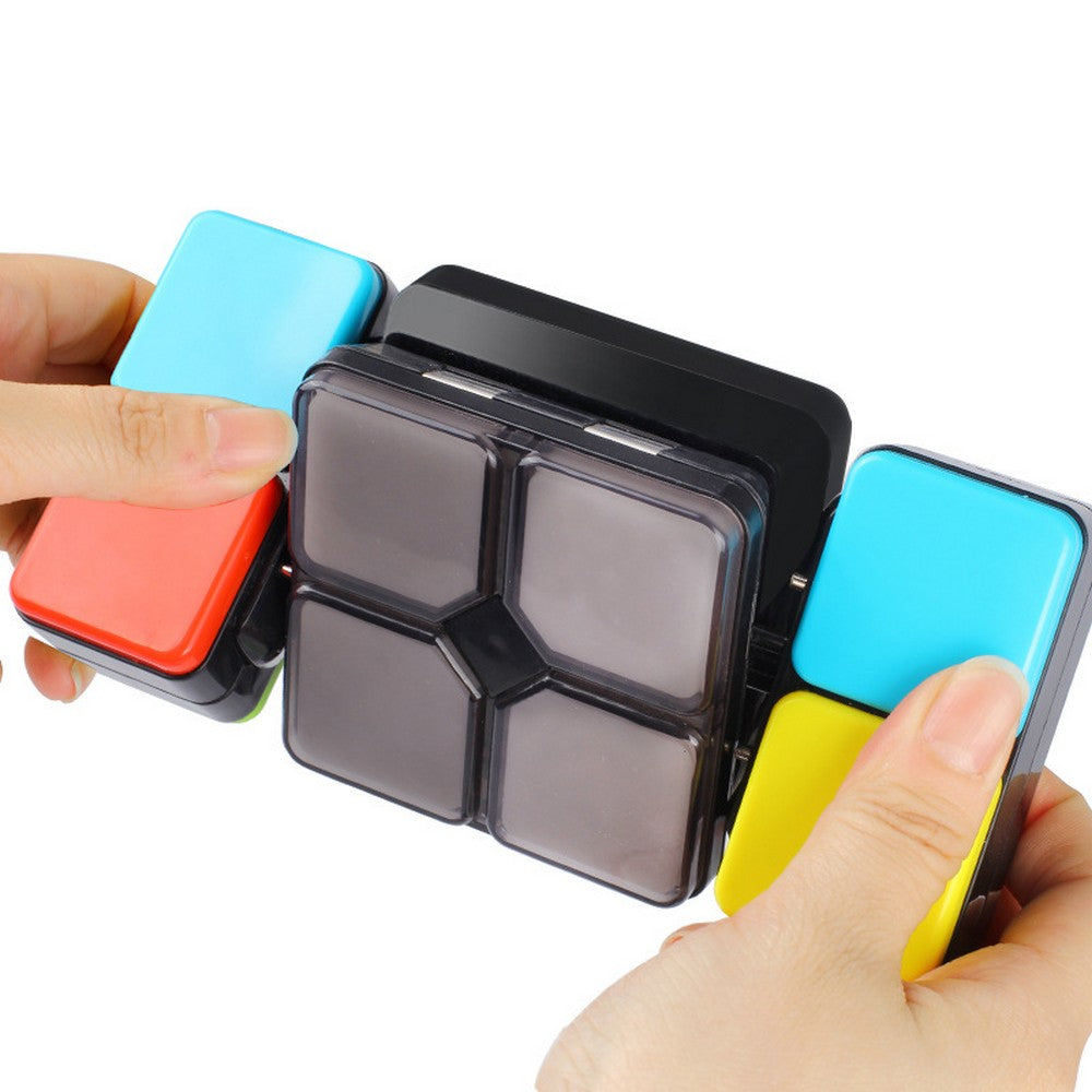 2 X Flashing Cube Puzzle Cube Game Musical Magic Cube Adults Puzzles