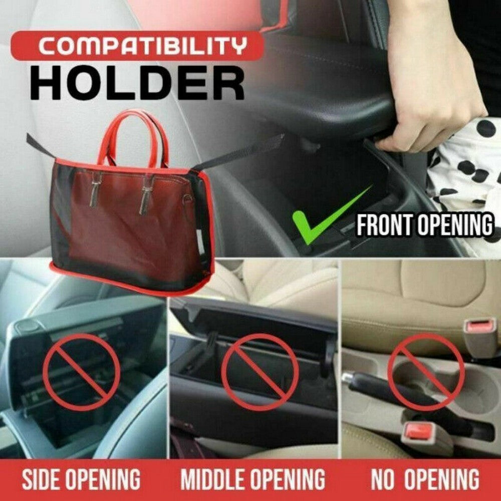 Handbag Storage Net Bag Handbag Holder WITHOUT Car Back Rear Seat Organizer Mesh Pocket