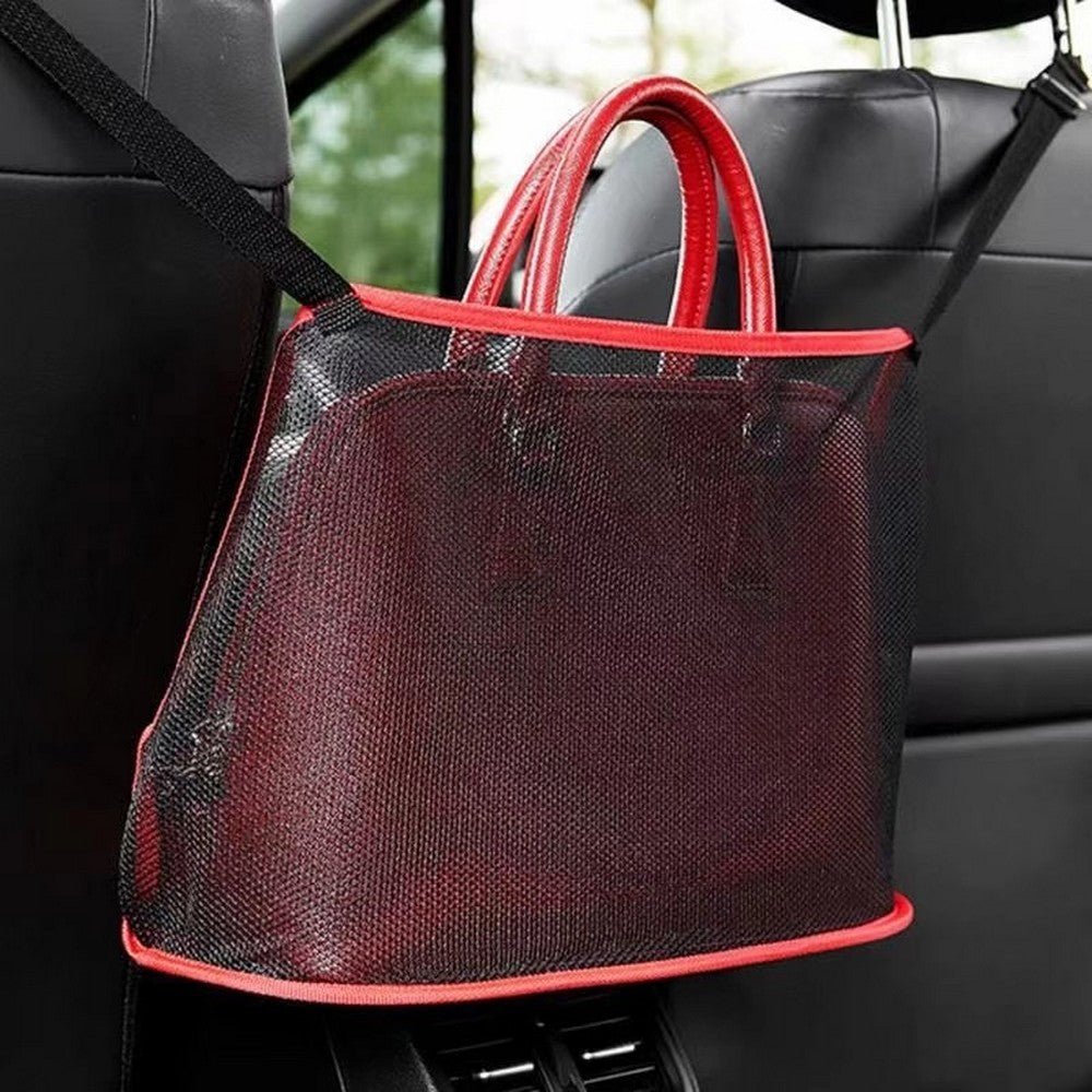 Handbag Storage Net Bag Handbag Holder WITHOUT Car Back Rear Seat Organizer Mesh Pocket