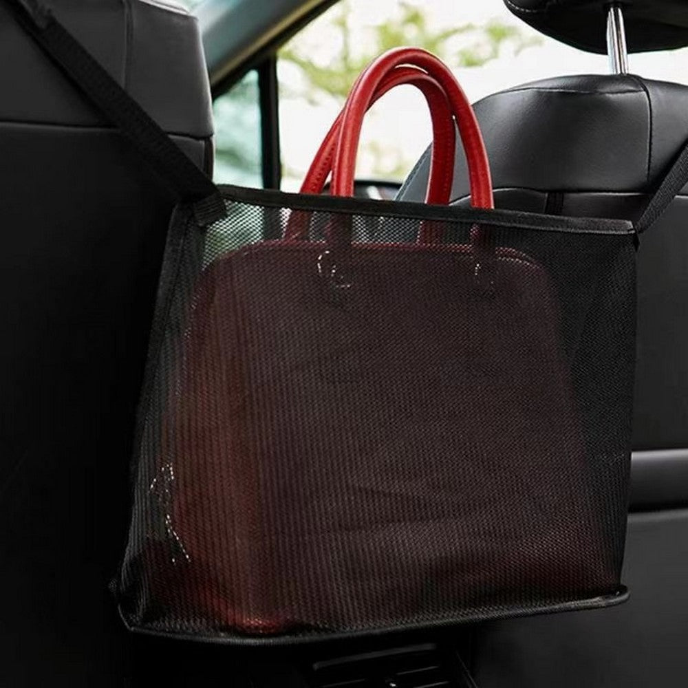 Handbag Storage Net Bag Handbag Holder WITHOUT Car Back Rear Seat Organizer Mesh Pocket