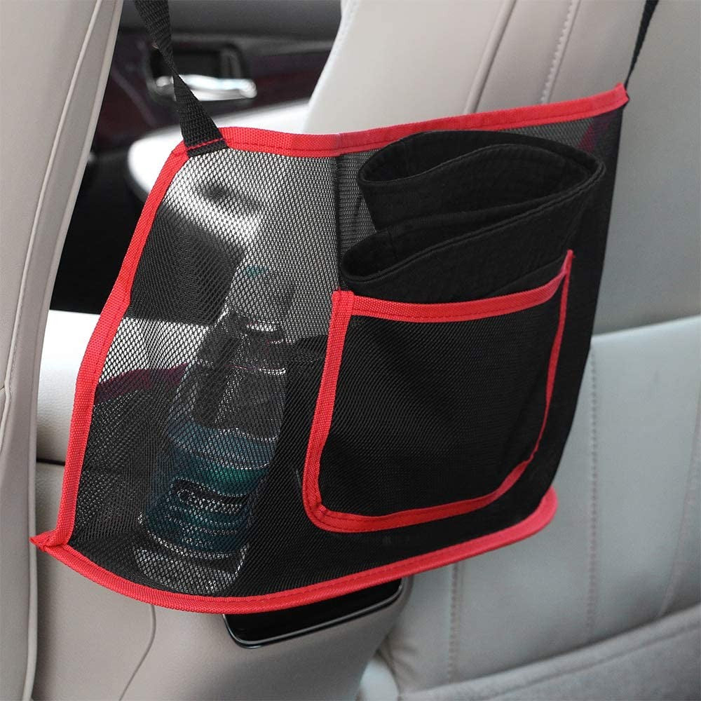 Handbag Storage Net Bag Handbag Holder with Car Back Rear Seat Organizer Mesh Pocket