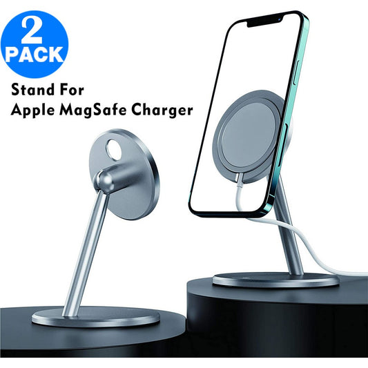 2 X Wireless Charger Stand for Apple MagSafe Charger