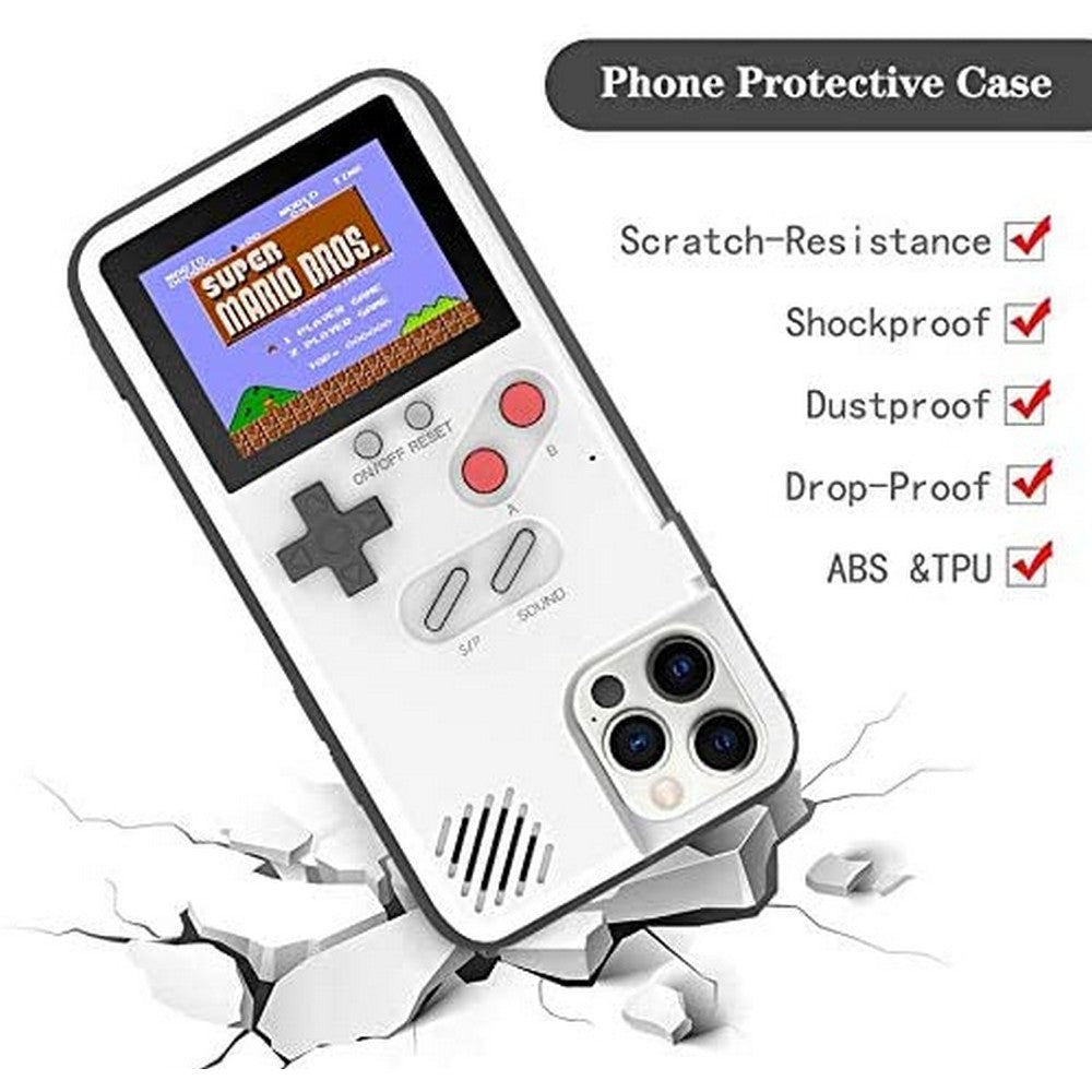 Coloured Display Phone Case for iPhone with 36 Games