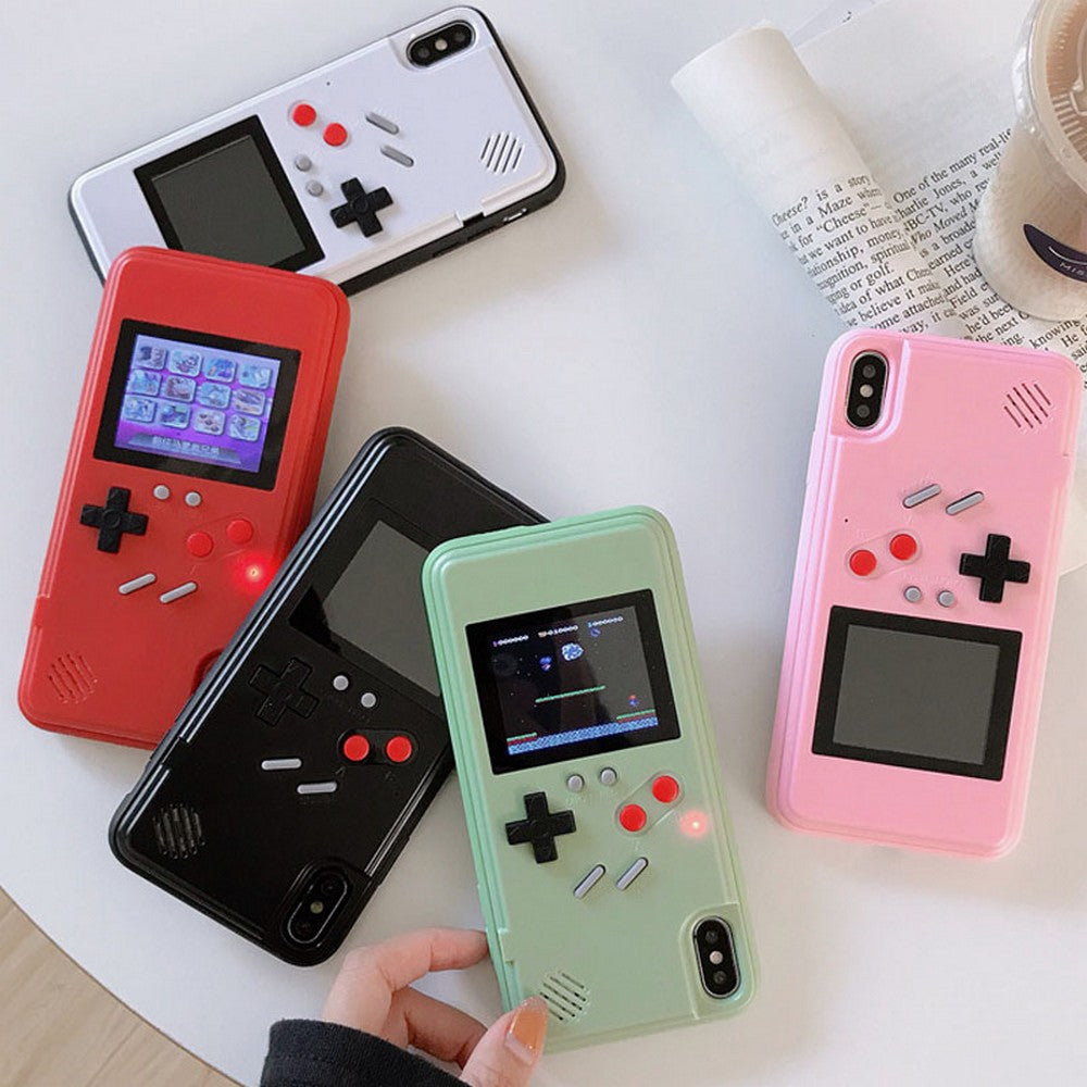 Coloured Display Phone Case for iPhone with 36 Games