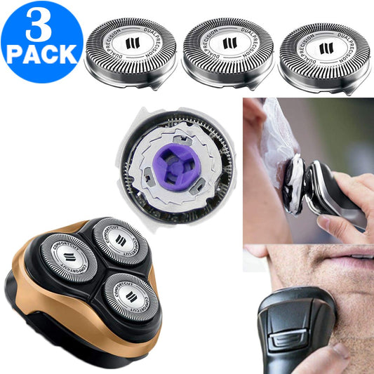 3 Pack HQ8 Replacement Shaver Heads for Philips Electric Norelco Shaver Razor