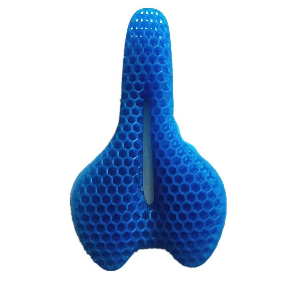 Honeycomb Design Gel Bike Seat Cover Gel Seat Cushion Bicycle Seat Bike Saddle Cushion Gel Sitter with Dust Resistant Cover