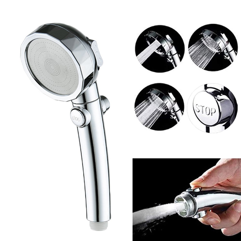 Multifunction 3 Spray Settings Hight Pressure Handheld Shower Head Sprays with On Off Switch