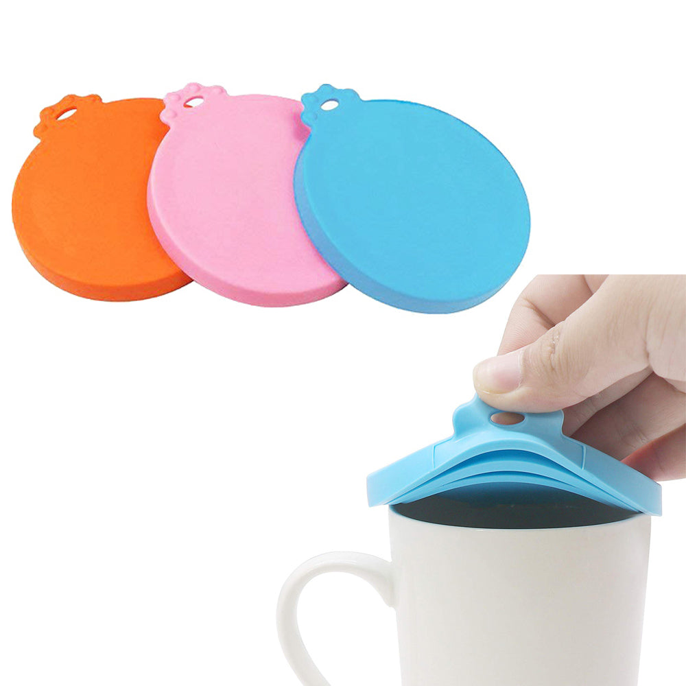 4Pcs 3 in 1 Universal Silicone Food Can Lids