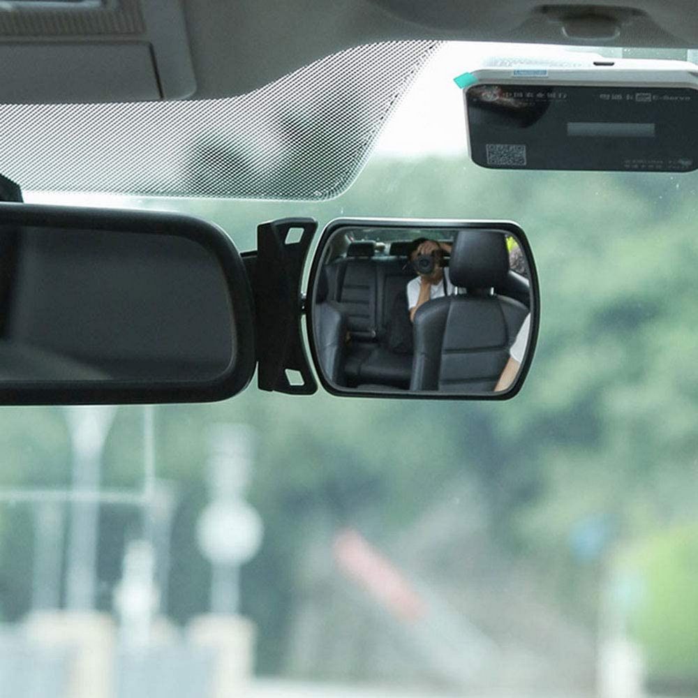 Adjustable Self Adhesive Baby Car Backseat Mirror Rear View Facing Back Seat Mirror