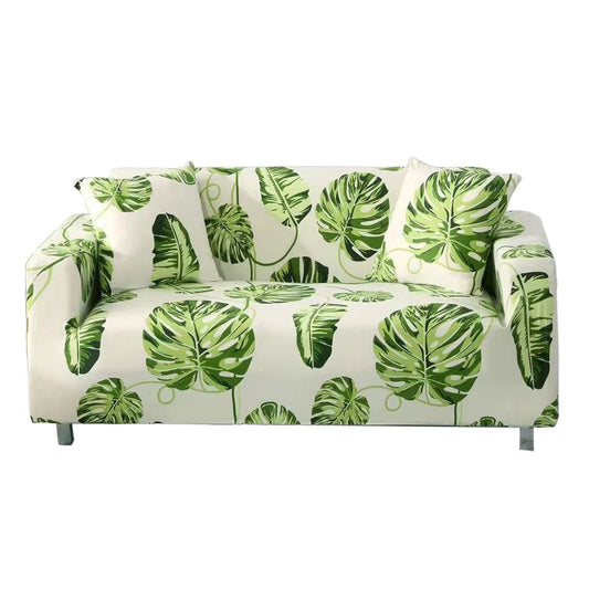 1 Seat Printed Pattern Sofa Cover Stretch Couch Cover Style 2