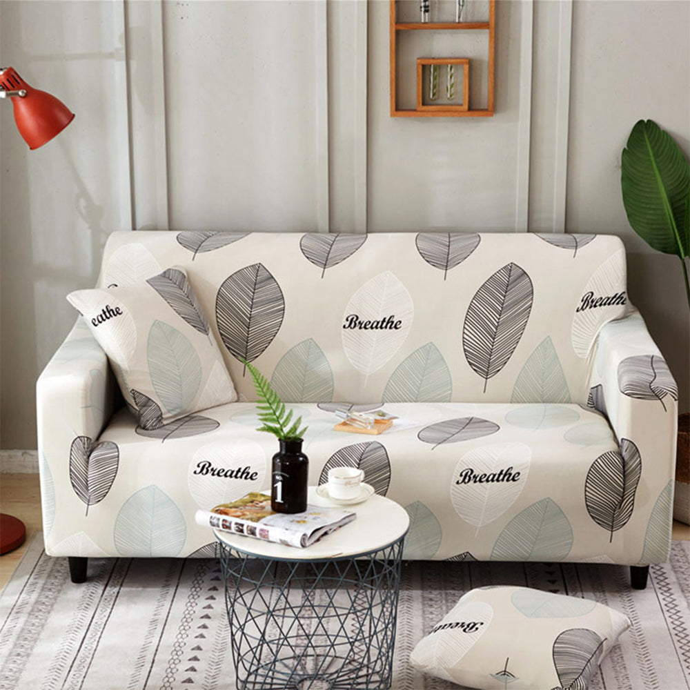 1 Seat Printed Sofa Cover Stretch Couch Cover Style 3