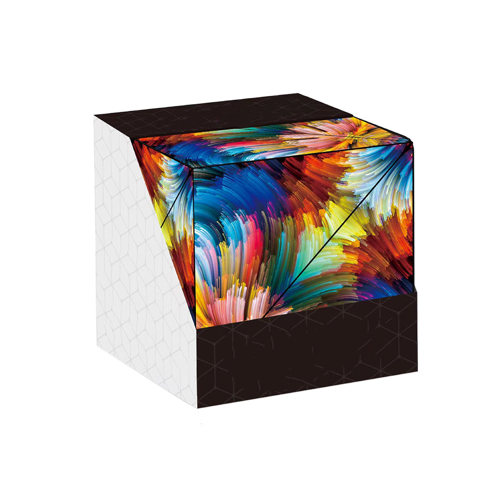 3D Magic Cube Puzzle Shape Shifting Box Colorful Pattern