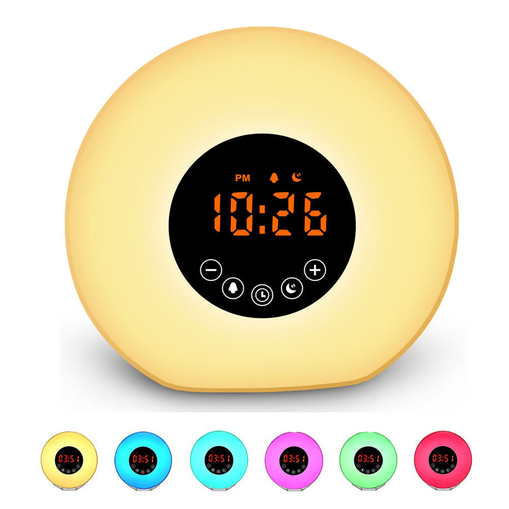 Digital Sunrise Alarm Clock Wake Up Light