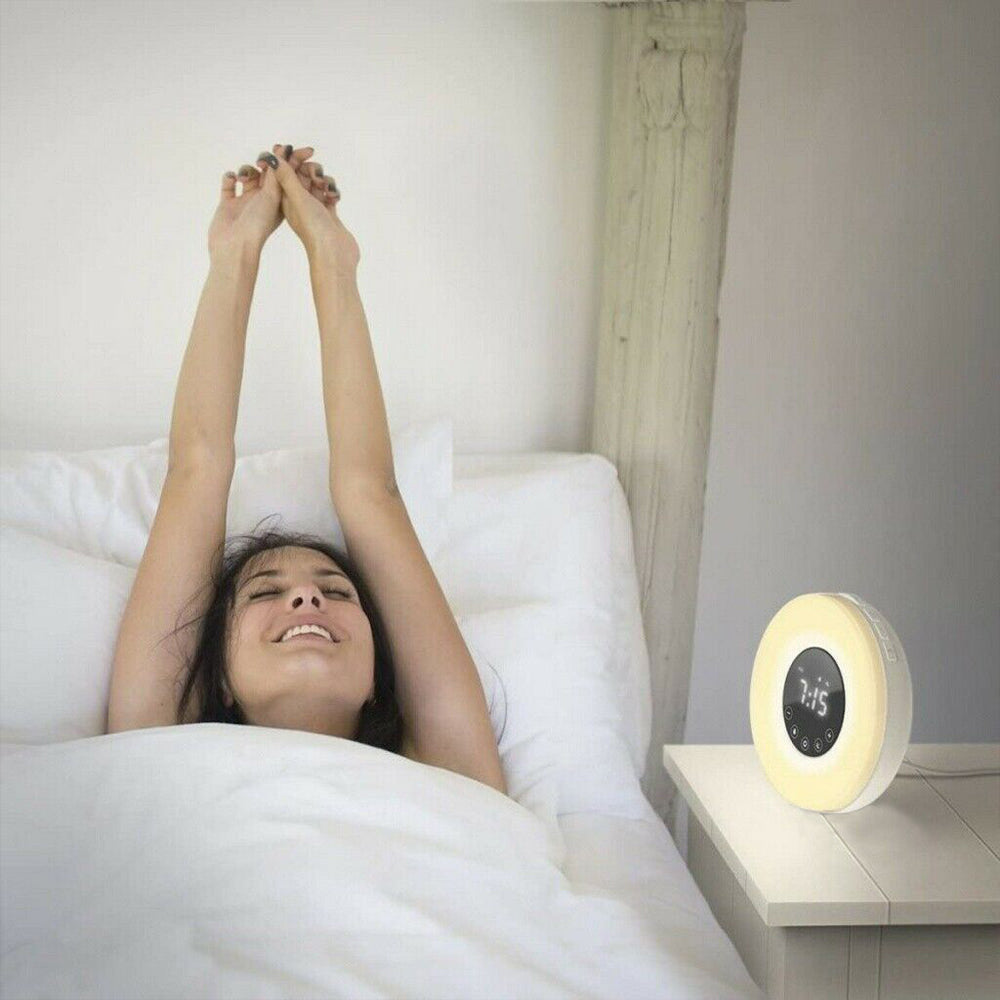 Digital Sunrise Alarm Clock Wake Up Light