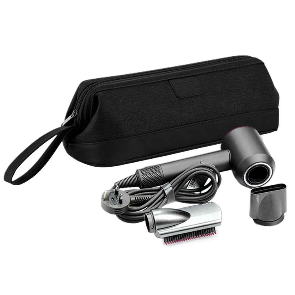 Portable Travel Storage Bag for Dyson Hair Dryer Black