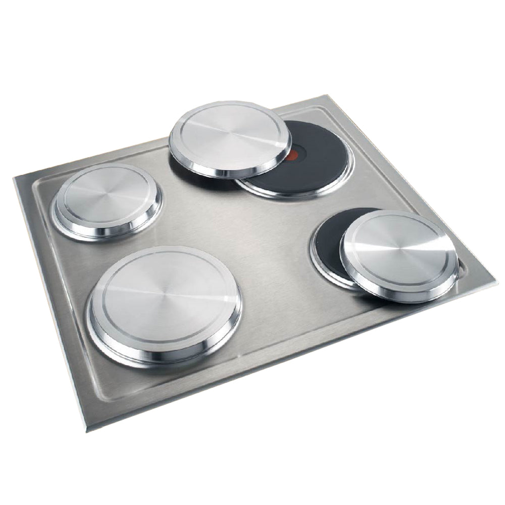 4Pcs Stainless Steel Electric Stove Top Burner Covers