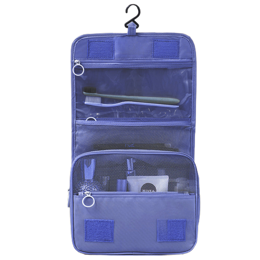 10Pcs Travel Cubes Travel Storage Bags Travel Packing Cubes Toiletry Bag Navy Blue