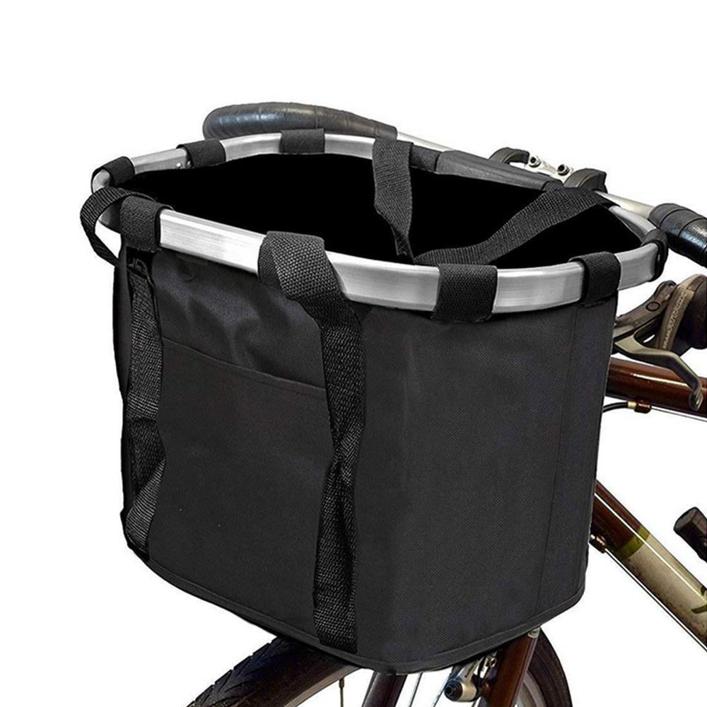 Detachable Bike Bicycle Front Basket Pet Carry Basket