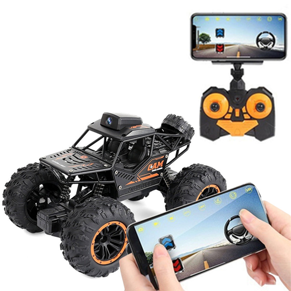 Remote Control Toy Car with 720P Camera Wifi APP Control Off Road RC Car