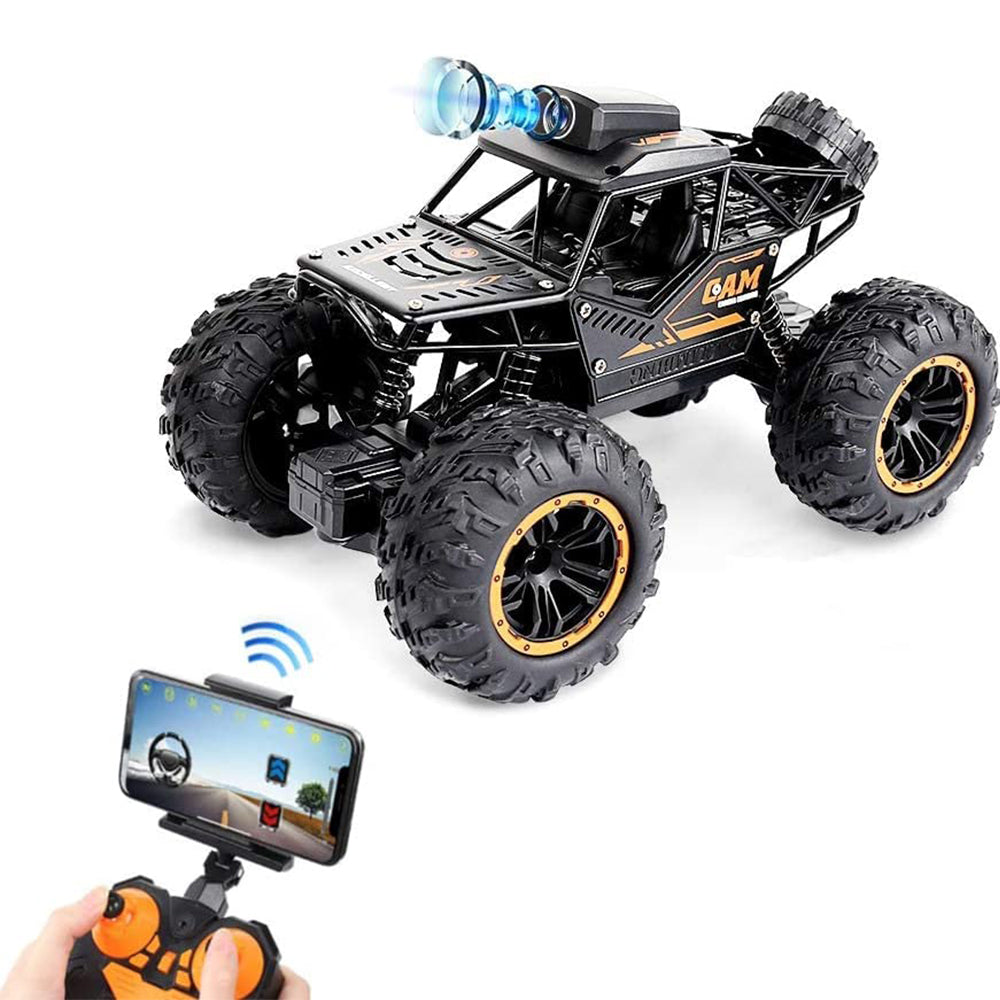 Remote Control Toy Car with 720P Camera Wifi APP Control Off Road RC Car