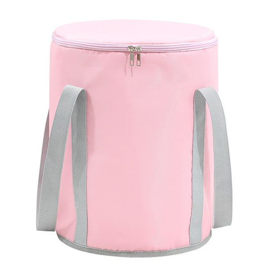 Outdoor Travel Foldable Foot Bath Bucket Portable Foot Spa Soaking Bucket Pink S