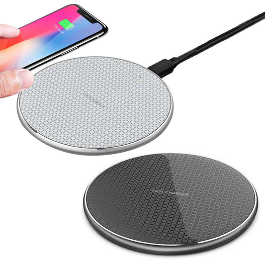 2 X Wireless Charger Charging Pads Cordless Phone Chargers