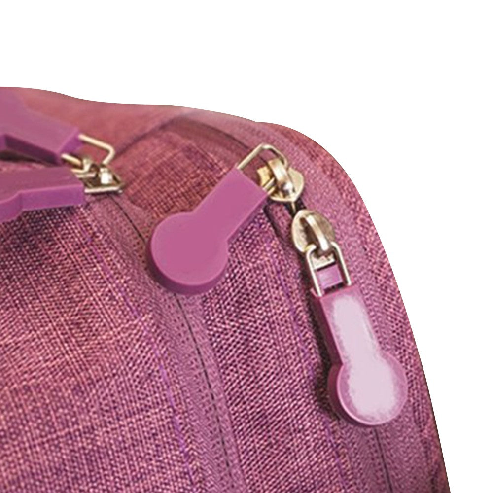 1 X Purple Portable Travel Underwear Bra Storage Bag Water Resistant Toiletry Bag Lingerie Socks Accessories Organizers