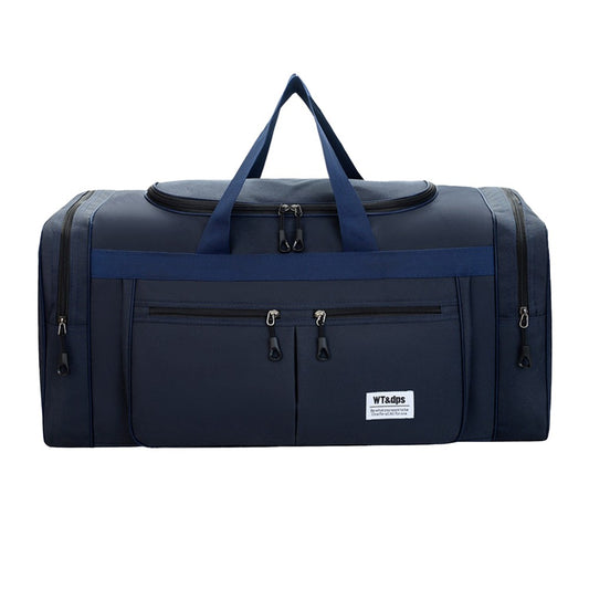 Large Capacity Mens Travel Duffle Bag Luggage Bag Water Resistant Gym Bag Sports Bag Handbags Blue